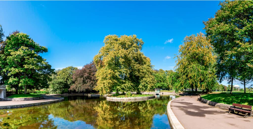 Duthie Park Landscape.