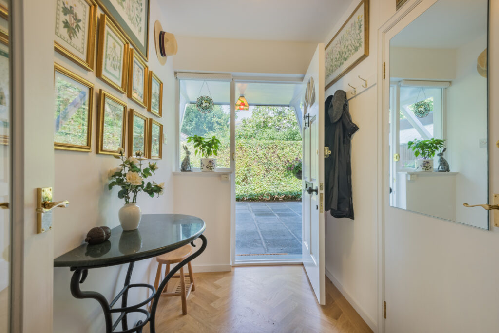 Doorway interior view