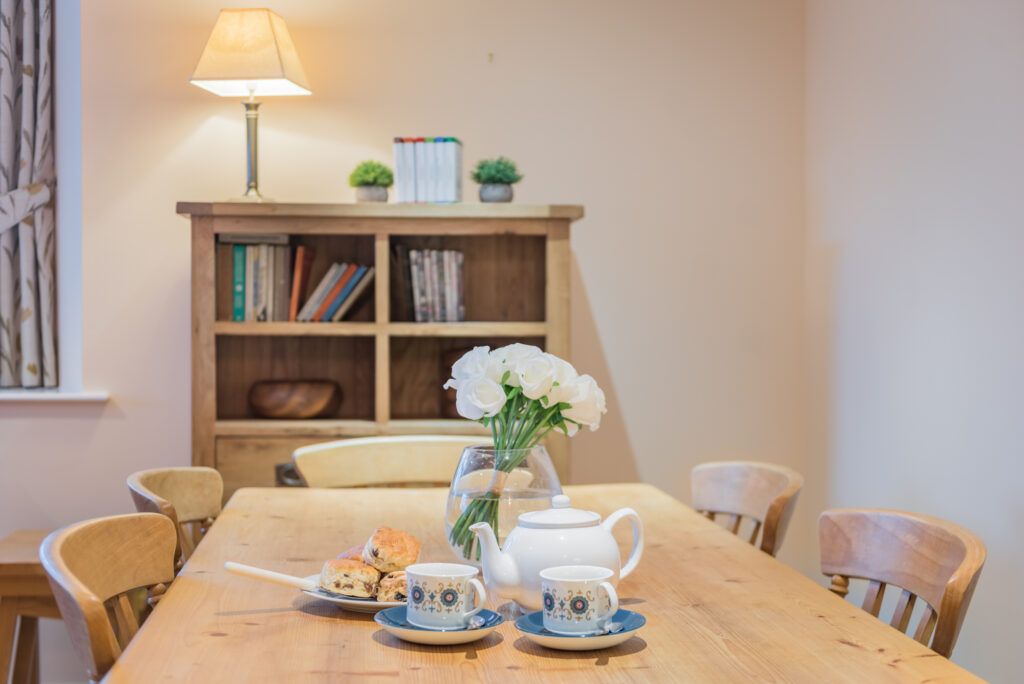 Cozy kitchen of a house for rent 