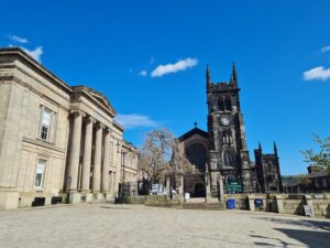 Street view of Macclesfield