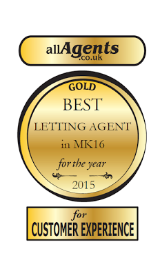 Badge for ‘Best Letting Agent in the MK16 Area’ for 2015