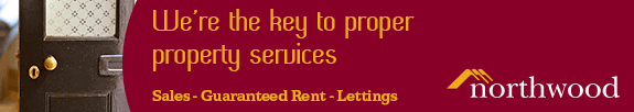 Banner with text - We're the key to proper property services 