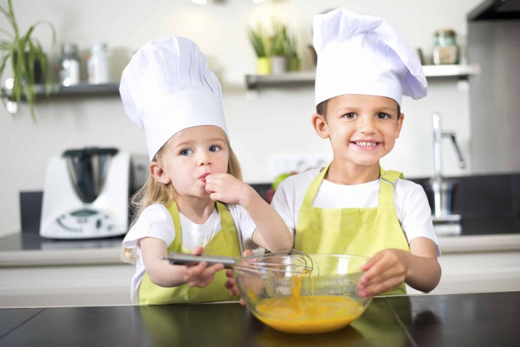 Wokingham Children cooking