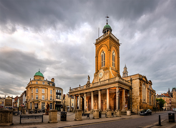 Northampton, building, town