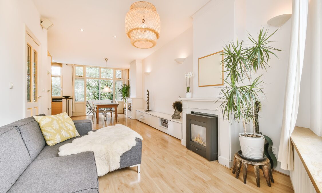 Modern living room interior in a YO23 York home
