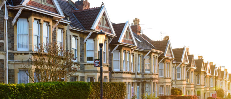 Row of attractive period homes, representing Southport downsizer hotspots and local property demand in 2026.